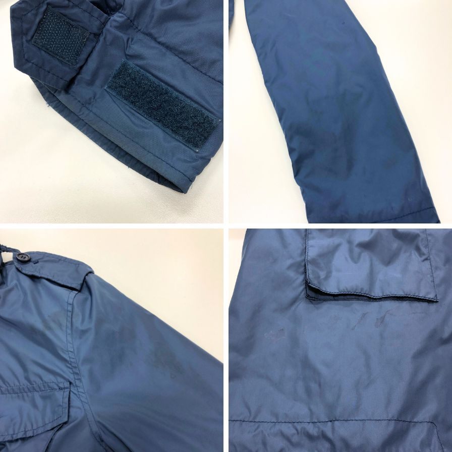 中古◆アスペジ ジャケット MINIFIELD VENT M65 ミリタリー ナイロン メンズ ブルー サイズ XS ASPESI 【AFB37】