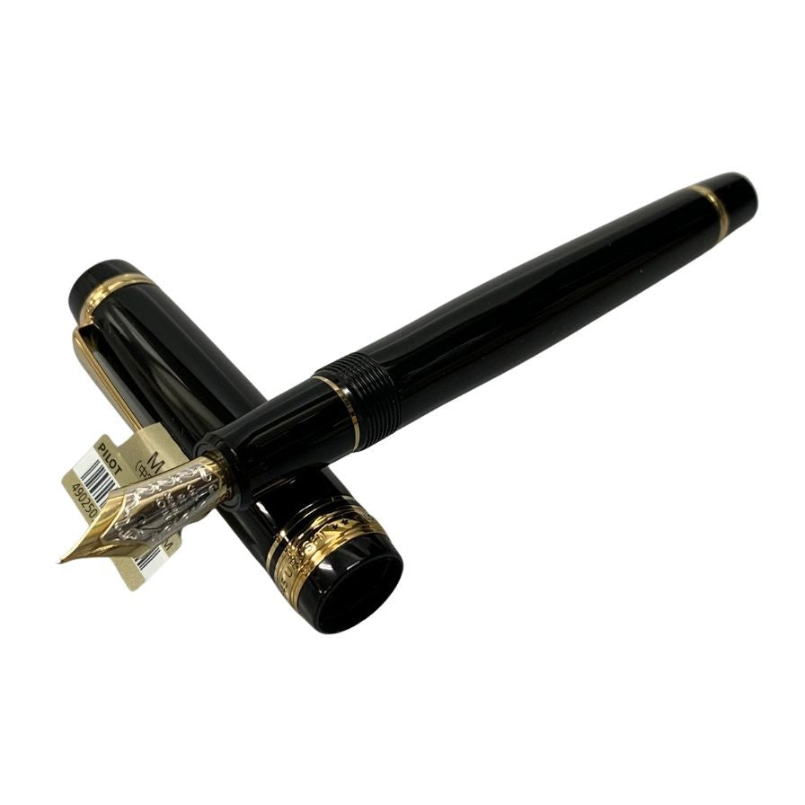 パイロット 万年筆 カスタム845 漆 Urushi ペン先18K FKV-5MR-B-M ブラック ユニセックス PILOT【AFB53】