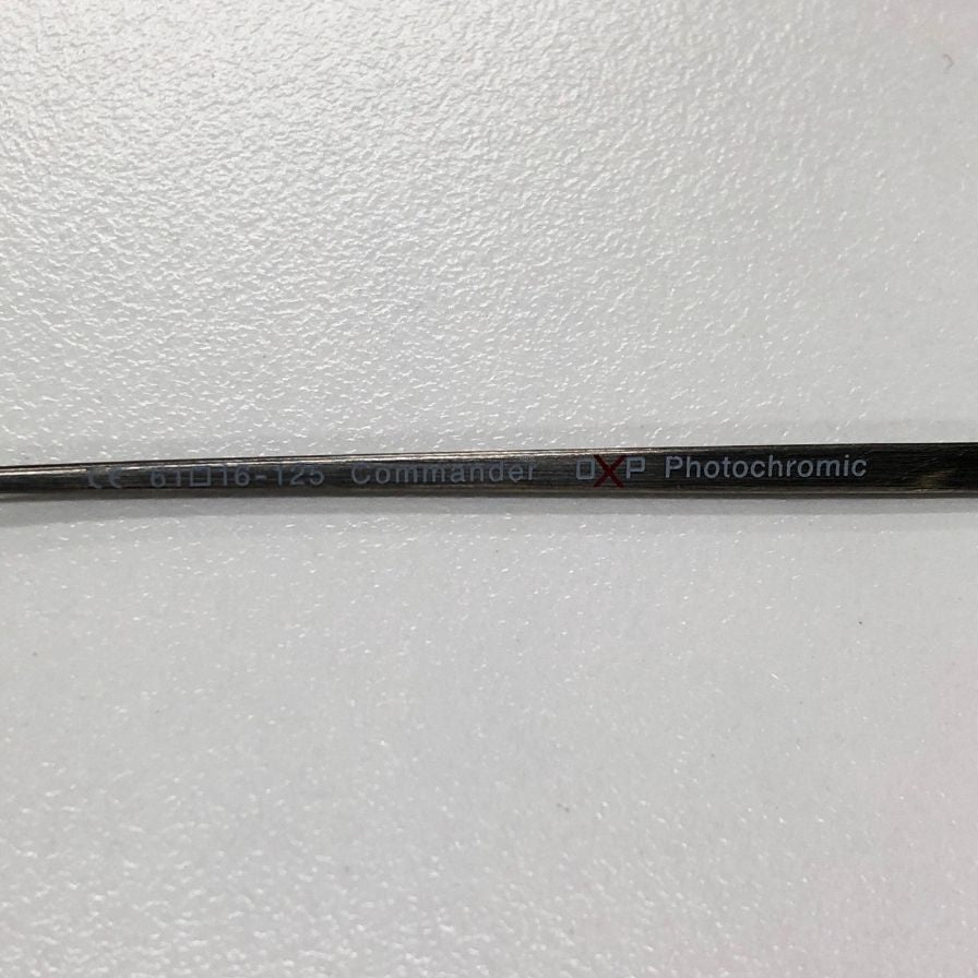 オリバーピープルズ 度入りメガネ Commander ティアドロップ シルバー 65□16 125 Oliver Peoples【AFI13】