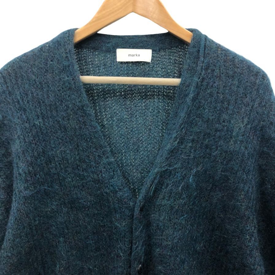 美品◆マーカ ニットカーディガン モヘア ミックスカラー サイズ2 marka 【AFB42】