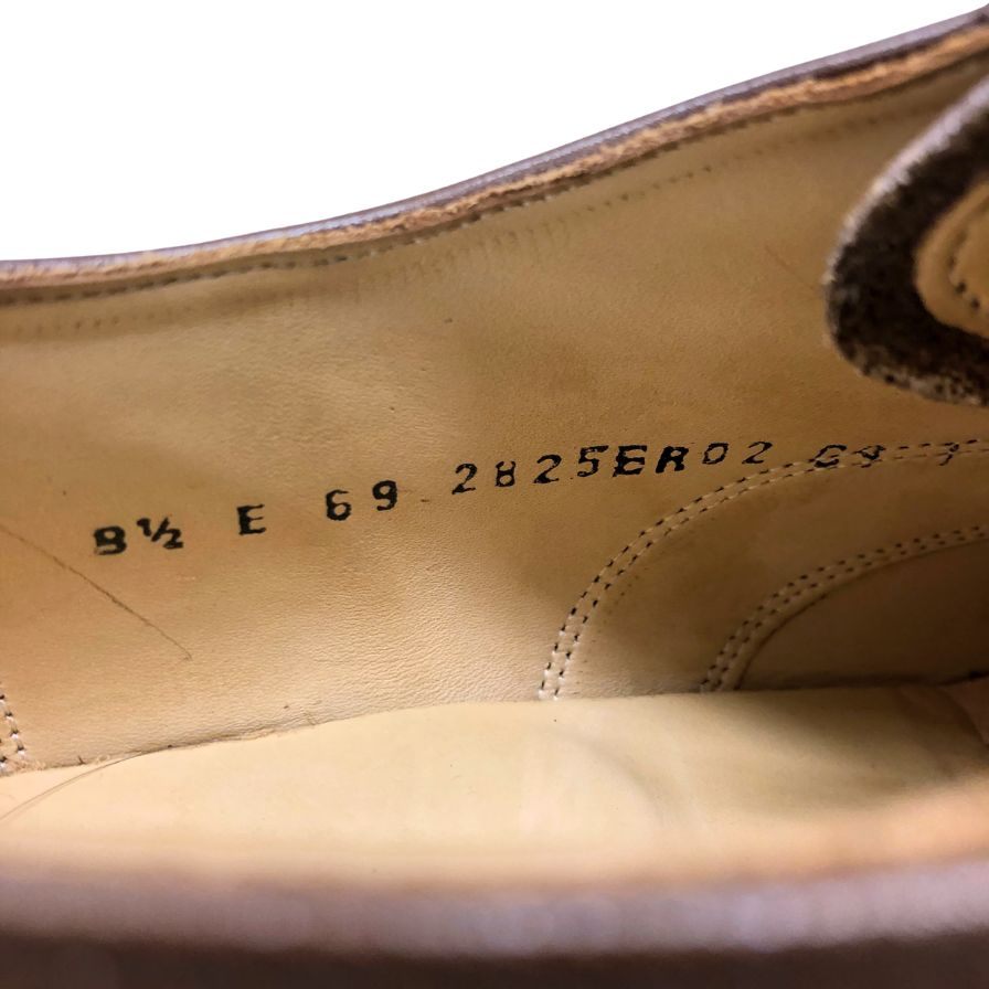 ロイドフットウェア レザーシューズ 2825ER02 パンチドキャップ ブラウン メンズ サイズ 9.5 Lloyd Footwear 約28.0cm【AFD14】