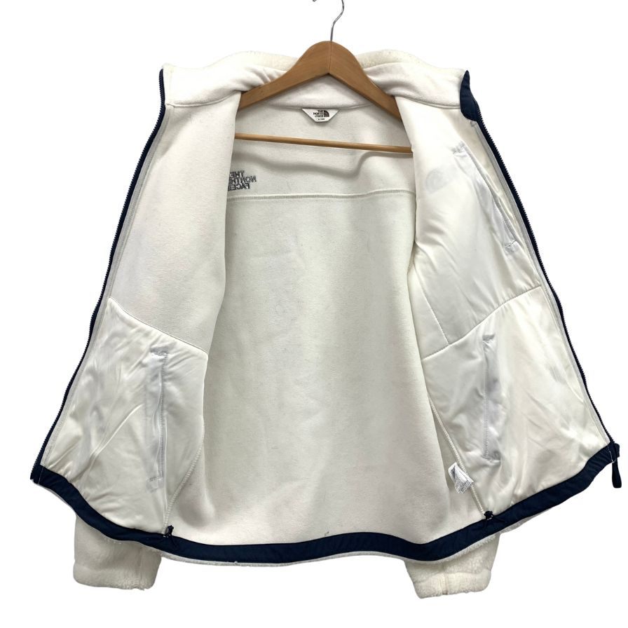 中古◆ザ ノースフェイス ジャケット ホワイトレーベル リモフリースジャケット NJ4FL55L 韓国限定 ホワイト サイズL メンズ RIMO FLEECE JACKET THE NORTH FACE 【AFA16】