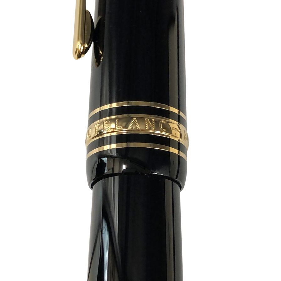 モンブラン 万年筆 マイスターシュティック No.146 ペン先14C ブラック ゴールド MONTBLANC【AFI18】