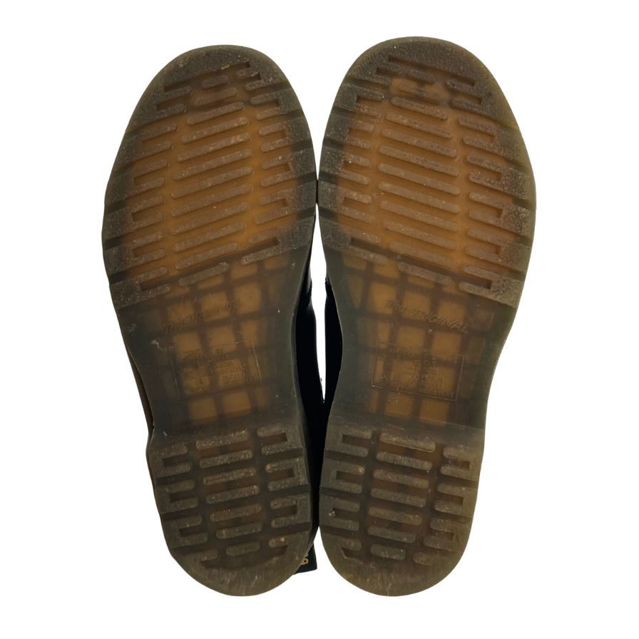 ドクターマーチン サイドゴアブーツ 2976 チェルシー レザー ブラック メンズ サイズUK7 Dr.MARTENS 約25.5cm【AFC33】