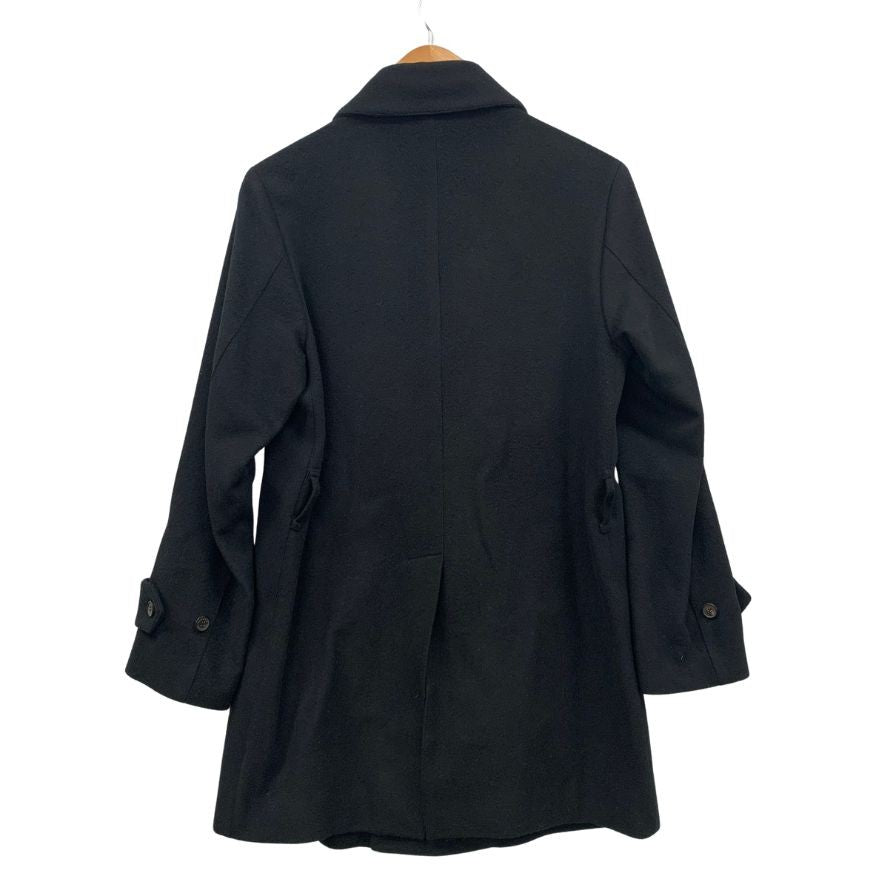 美品◆マッキントッシュ チェスターコート シルク混 ダブルボタン サイズ36 ブラック メンズ MACKINTOSH 【AFA7】