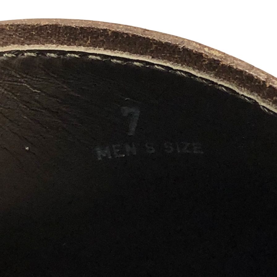 トッズ ペニーローファー ラバーソール レザー ブラウン メンズ サイズ7 TOD'S 約25.5cm【AFD8】