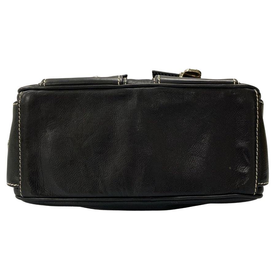 マークジェイコブス ワンショルダーバッグ フロントポケット ブラック レディース MARC JACOBS【AFE9】
