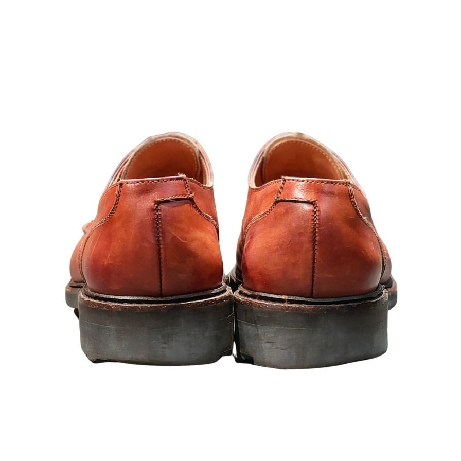 クロケット&ジョーンズ レザーシューズ DURHAM Uチップ ブラウン サイズUK7.5E CROCKETT&JONES ビジネスシューズ 約26.0cm【LA】【中古】
