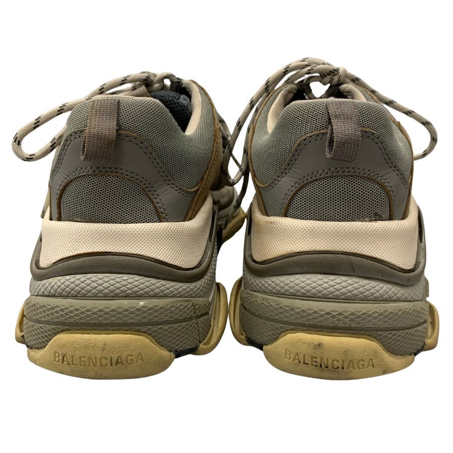 中古◆バレンシアガ スニーカー トリプルエス 536737 グレー メンズ サイズ42 BALENCIAGA【AFC41】