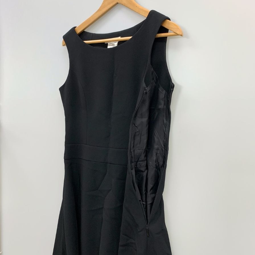 美品◆ルネ ノースリーブ ワンピース ブラック 6246050 38サイズ Rene 【AFB32】