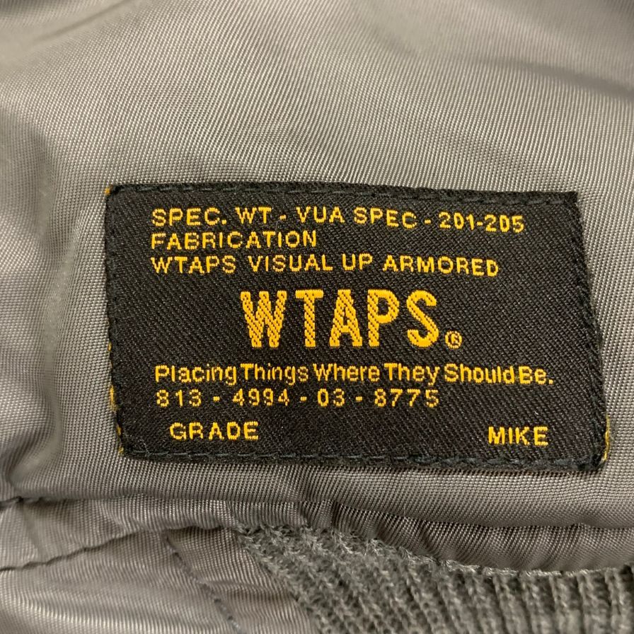 中古◆ダブルタップス 16AW MA-1 カーキ メンズ サイズM WTAPS 【AFA9】