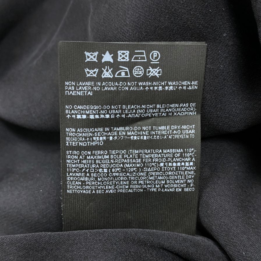 極美品◆サンローラン パリ ノースリーブ ワンピース レーヨン 花柄 2015 レディース サイズ36 ブラック SAINT LAURENT PARIS 【AFB25】