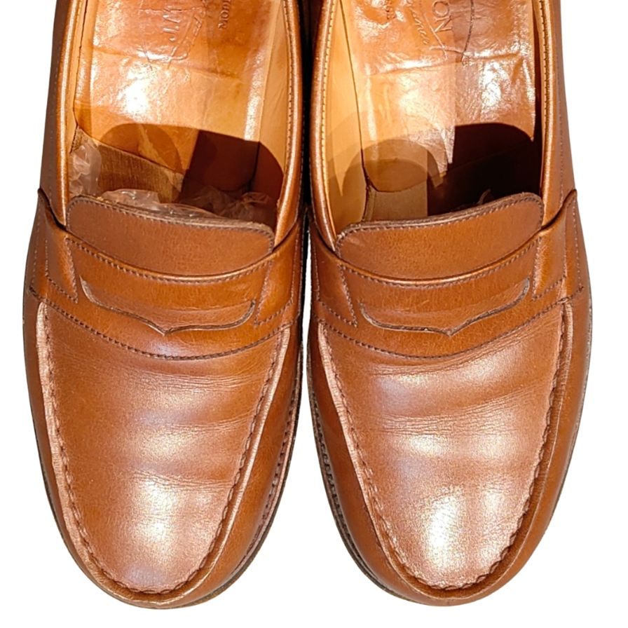 ジェイエムウエストン レザーシューズ シグニチャーローファー 180 タンブラウン メンズ サイズ4D J.M.WESTON 約23.0cm【LA】【中古】