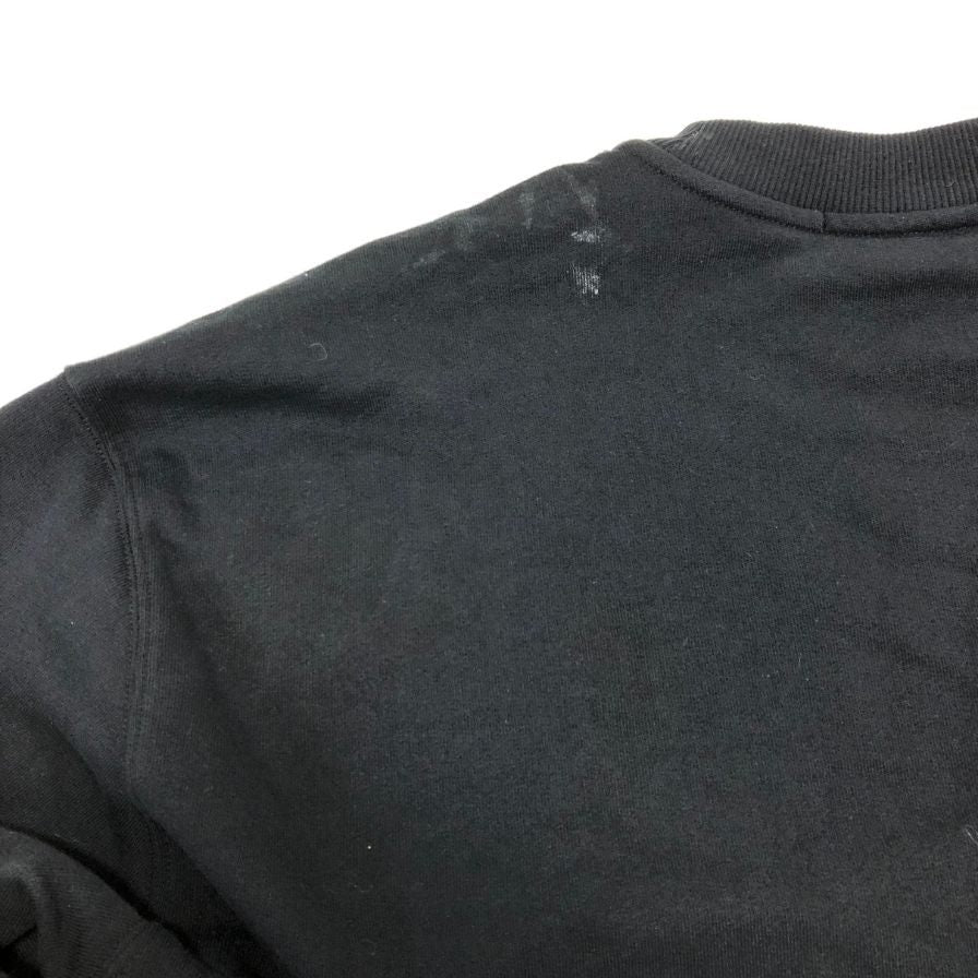 中古◆エムエスジーエム スウェット ブラック ネックロゴ サイズL MSGM 【AFB3】