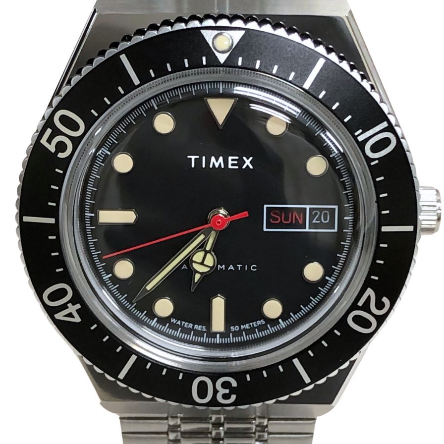 タイメックス 腕時計 自動巻き M79 TW2U783007U シルバー メンズ TIMEX【AFI7】