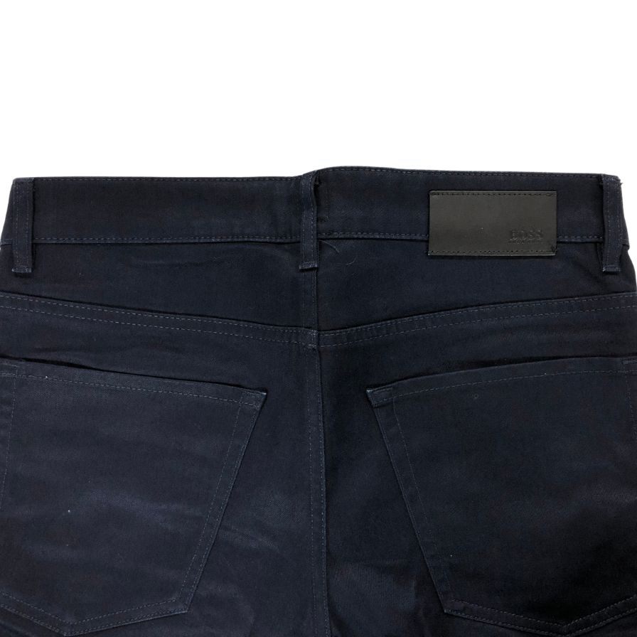 ヒューゴボス コットンパンツ ネイビー メンズ US32 HUGO BOSS 【AFB26】