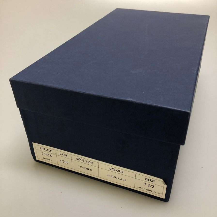 ジャランスリワヤ 6707 98475 メンズ ブラック サイズ 7ハーフ JALAN SRIWIJAYA 約25.5cm【AFD9-2】