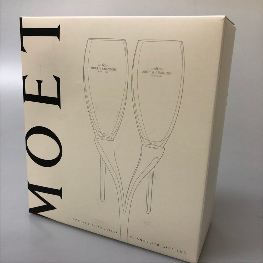 モエシャンドン グラススタンド ペア リングホルダー MOET&CHANDON【AFI26】【中古】