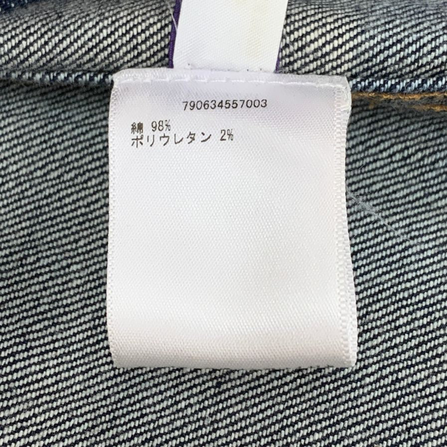 極美品◆ラルフローレン パープルレーベル デニムジャケット メンズ インディゴ サイズS RALPH LAUREN PURPLE LABEL 【AFB16】