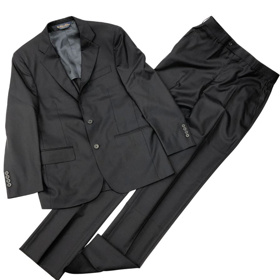 美品◆ブルックスブラザーズ スーツ セットアップ クラシック メンズ サイズ38SHT 32W ネイビー BROOKS BROTHERS 【AFA4】