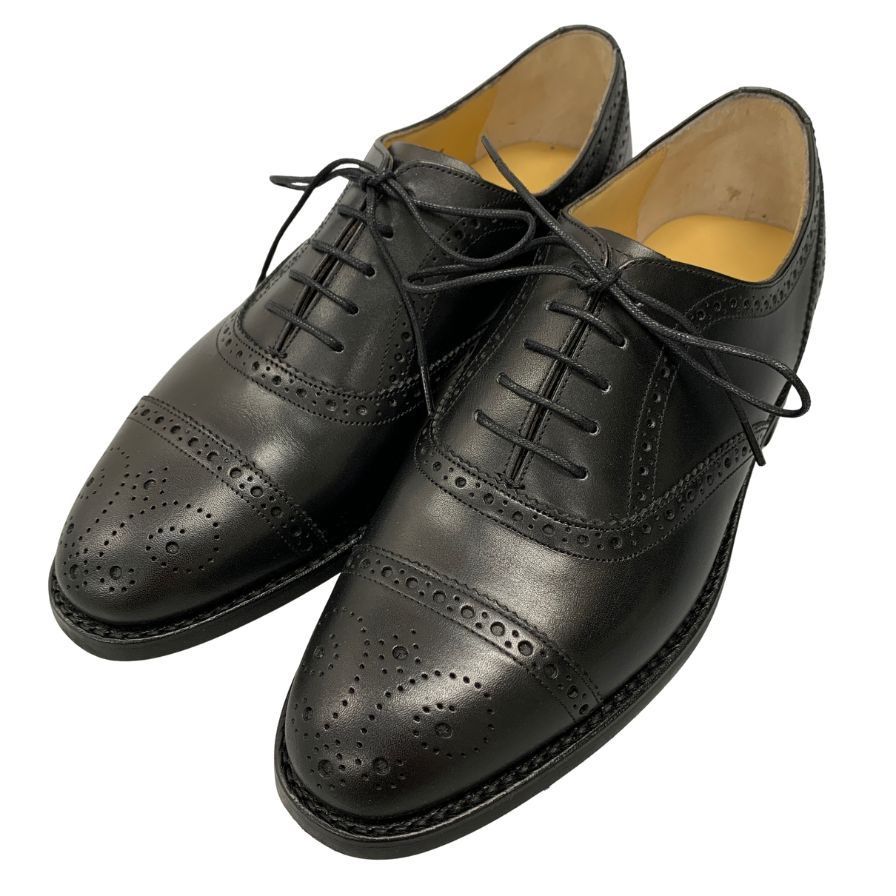ロイドフットウェア レザーシューズ 2826ER01 ウイングチップ メンズ サイズ6 ブラック系 Lloyd Footwear 約24.5cm【AFD14】