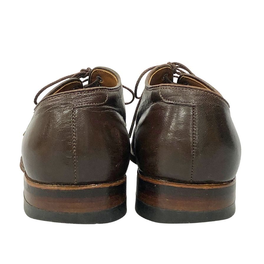 オールデン トゥモローランド別注 Vチップ 54573 カーフ ブラウン US7.5D ALDEN ビジネスシューズ 約25.5cm【LA】【中古】