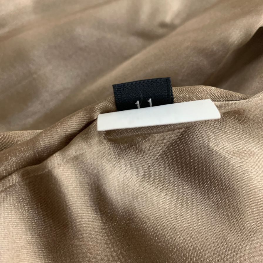 美品◆エチュード オンワード サガミンク ミンクコート 3釦 フックボタン 本毛皮 ファー ハーフ ブラウン レディース サイズ表記なし Etude Onward SAGAMINK 【AFA23】