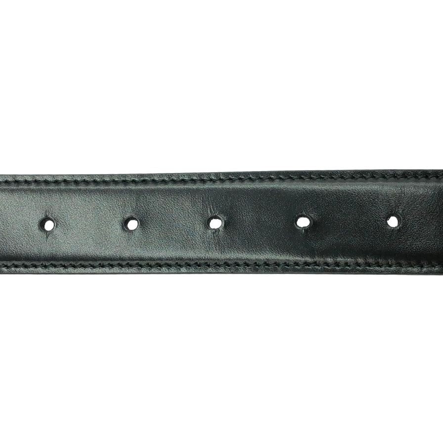 グッチ レザーベルト G金具 ブラック×ブラウン メンズ 124691 1476 100 40 GUCCI【AFI27】