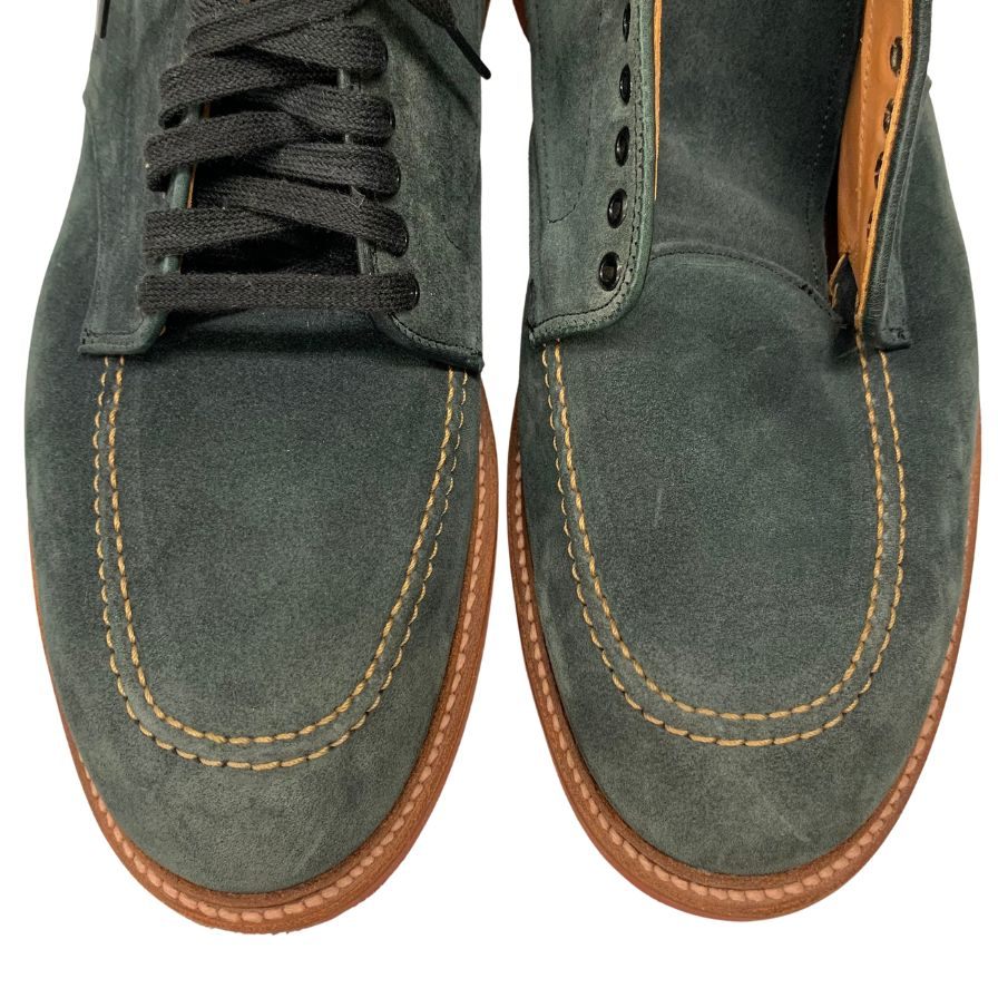 オールデン レフォット別注 インディブーツ スエード 40528H ネイビー US11D メンズ 革靴 ALDEN LEFFOT ブーツ 約29.0cm【LA】【中古】