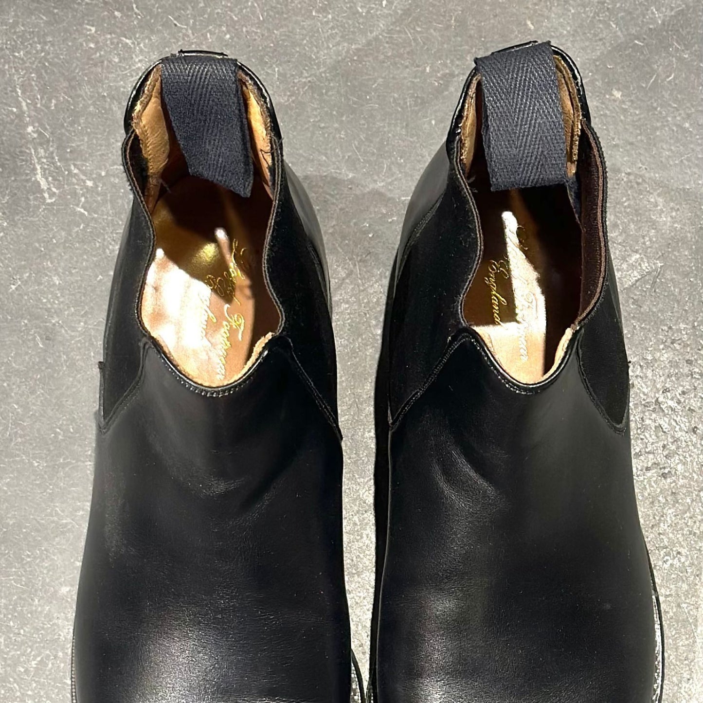 ロイドフットウェア サイドゴアブーツ M7242 ブラック サイズUK8 Lloyd Footwear ブーツ 約26.5cm【LA】【中古】