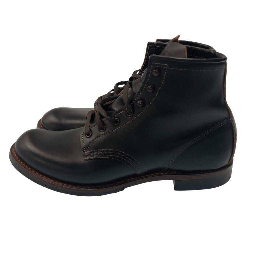 レッドウィング ブーツ ベックマン 9060 レザー メンズ サイズ27cm ブラック系 RED WING 約27.0cm【LA】