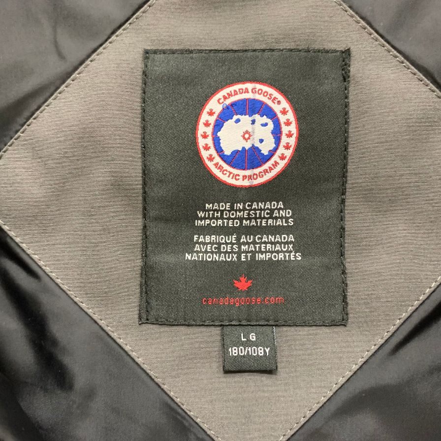 美品◆カナダグース ダウンベスト ガーソンベスト 4151M メンズ サイズL CANADAGOOSE Garson Vest 【AFB24】