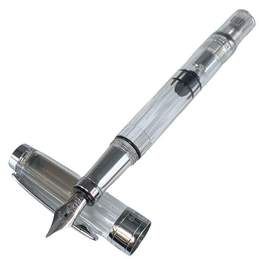 ツイスビー 万年筆 DIAMOND 580 クリア F字 TWSBI【AFI17】