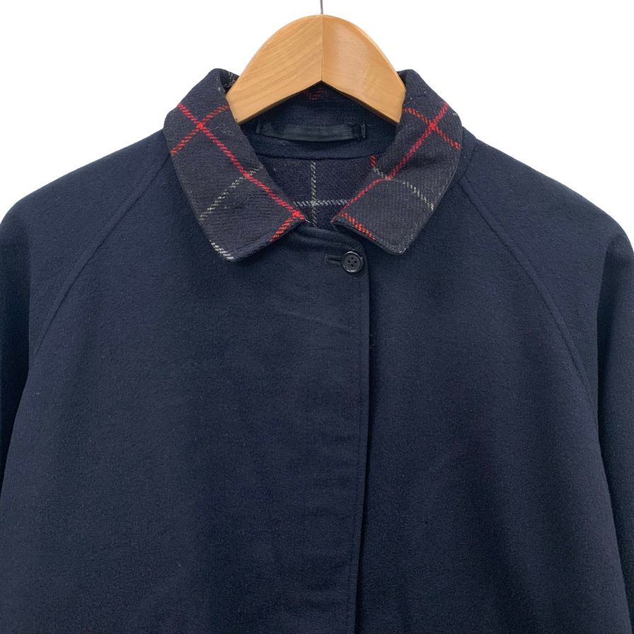 美品◆バーバリー ブルゾン スウィングトップ 80S 旧タグ イングランド製 ネイビー メンズ サイズ表記なし Burberry 【AFA7】