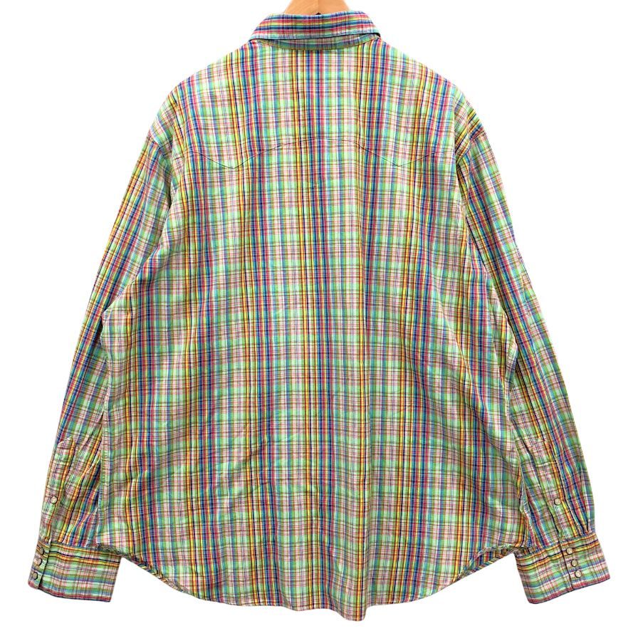 ポロ ラルフローレン ウエスタンシャツ 総柄 マルチカラー メンズ サイズXXL Polo Ralph Lauren【LA】