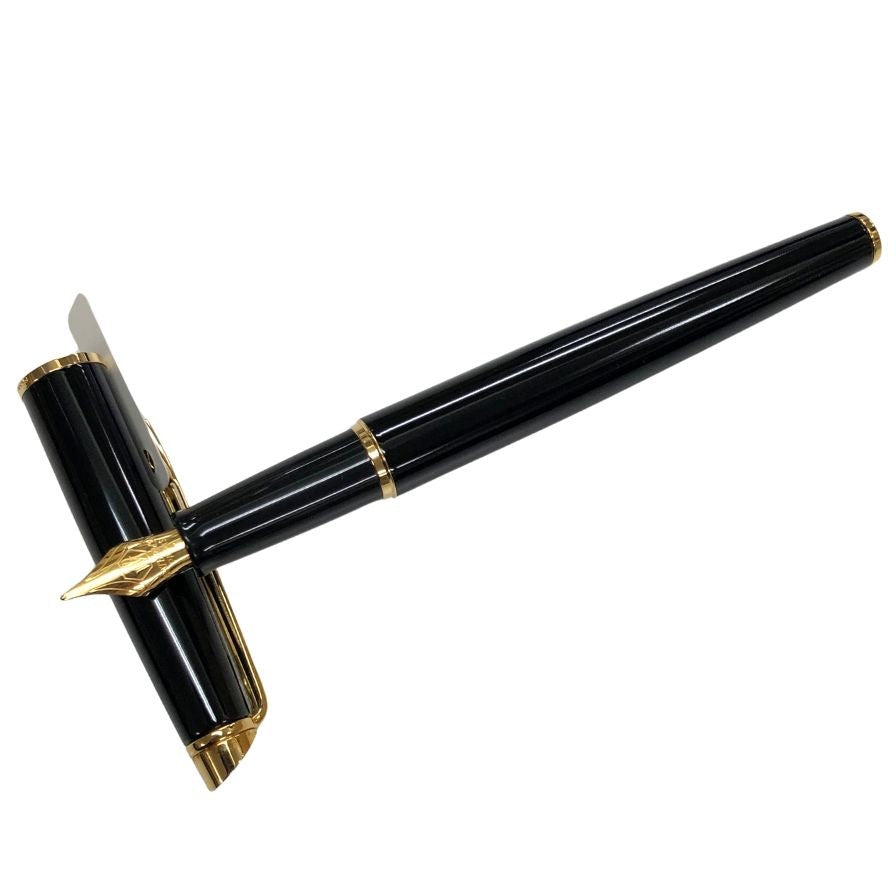 ウォーターマン 万年筆 メトロポリタン エッセンシャル ブラック×ゴールド Fニブ WATERMAN【AFB53】