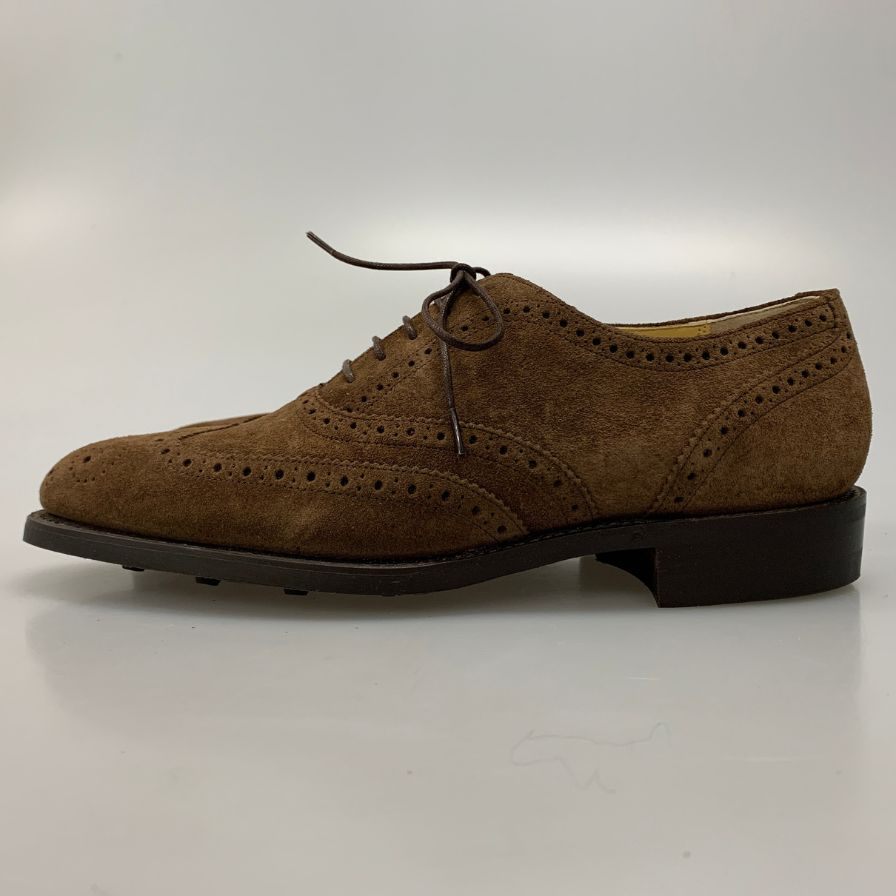 ロイドフットウェア レザーシューズ 2826ER04 ウイングチップ スエード メンズ サイズ6.5 ブラウン系 Lloyd Footwear 約25.0cm【AFD3】
