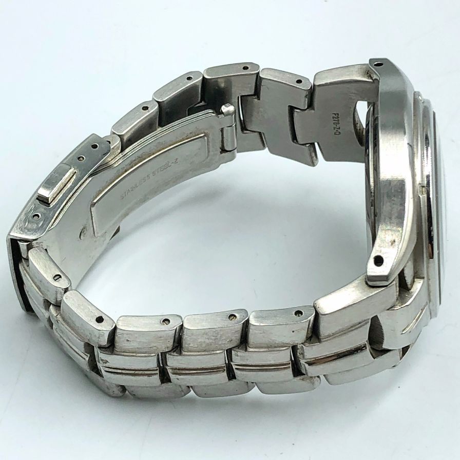 セイコー 腕時計 ワイアード V14J-0AS0 クオーツ アナログ カレンダー ブルー文字盤 ステンレススチール メンズ WIRED SEIKO【AFI12】