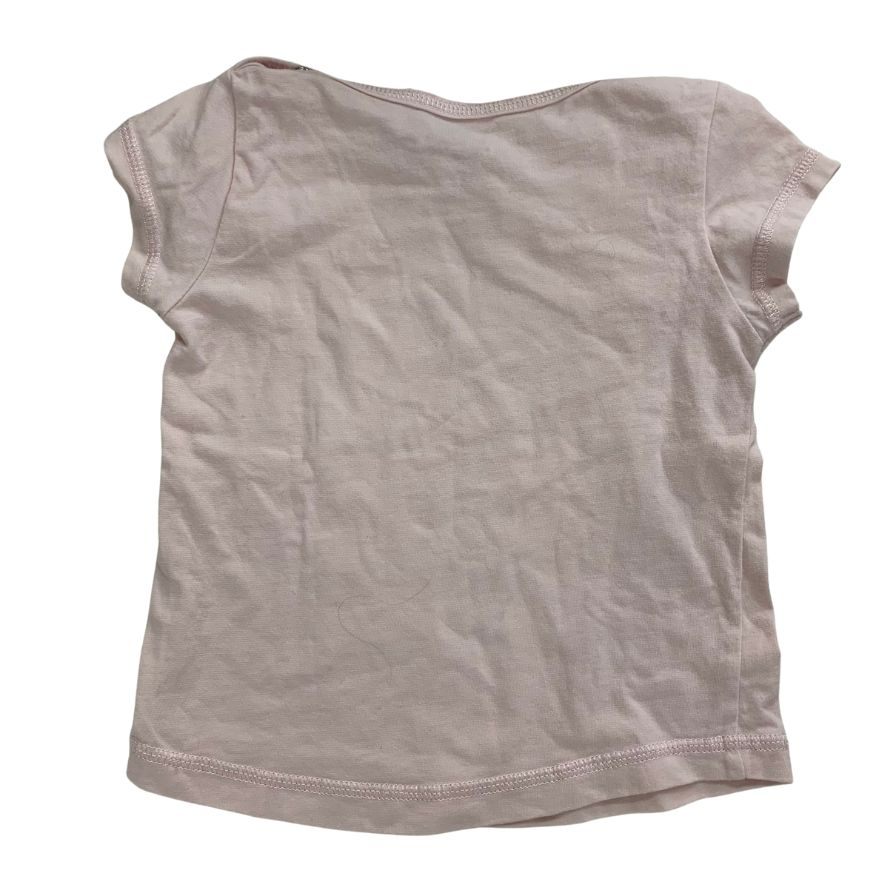 中古◆ベイビー ディオール Tシャツ サイズ2A ピンク ベビー baby Dior 【AFB25】