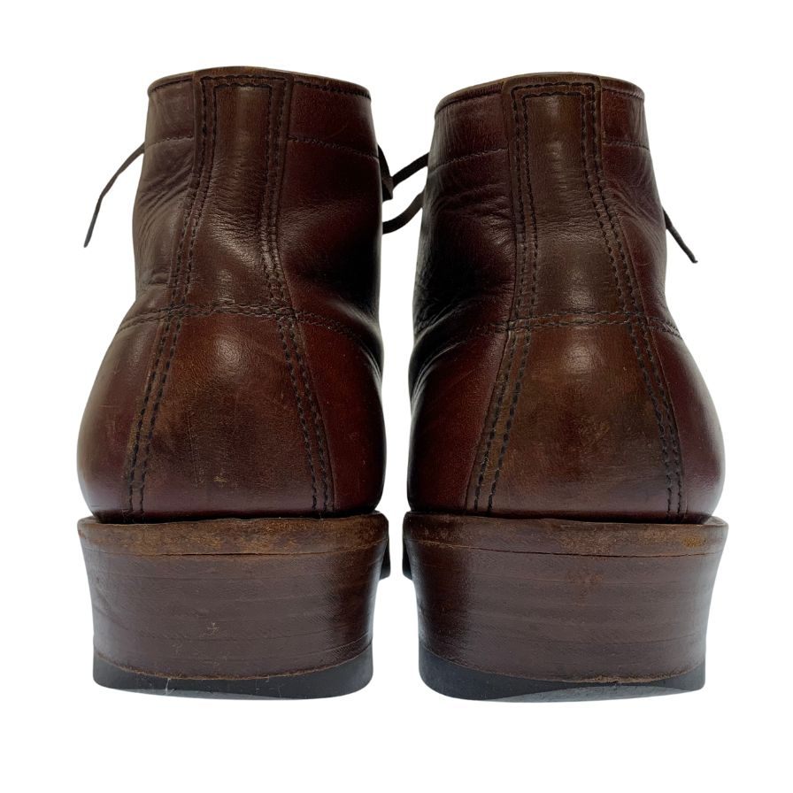 中古◆ホワイツ ブーツ レザーシューズ クロムエクセル セミドレス ブラウン メンズ サイズ25.5cm想定 WHITE'S BOOTS CHROMEXEL SEMI DRESS【AFC28】