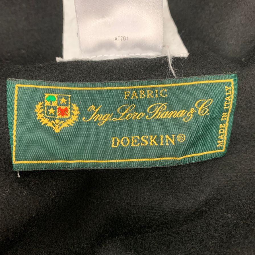 極美品◆ガブリエラ コール ガーメンツ オーバーサイズコート No.65 ロロピアーナ DOESKIN ウール サイス1 メンズ GABRIELA COLL GARMENTS 【AFA6】