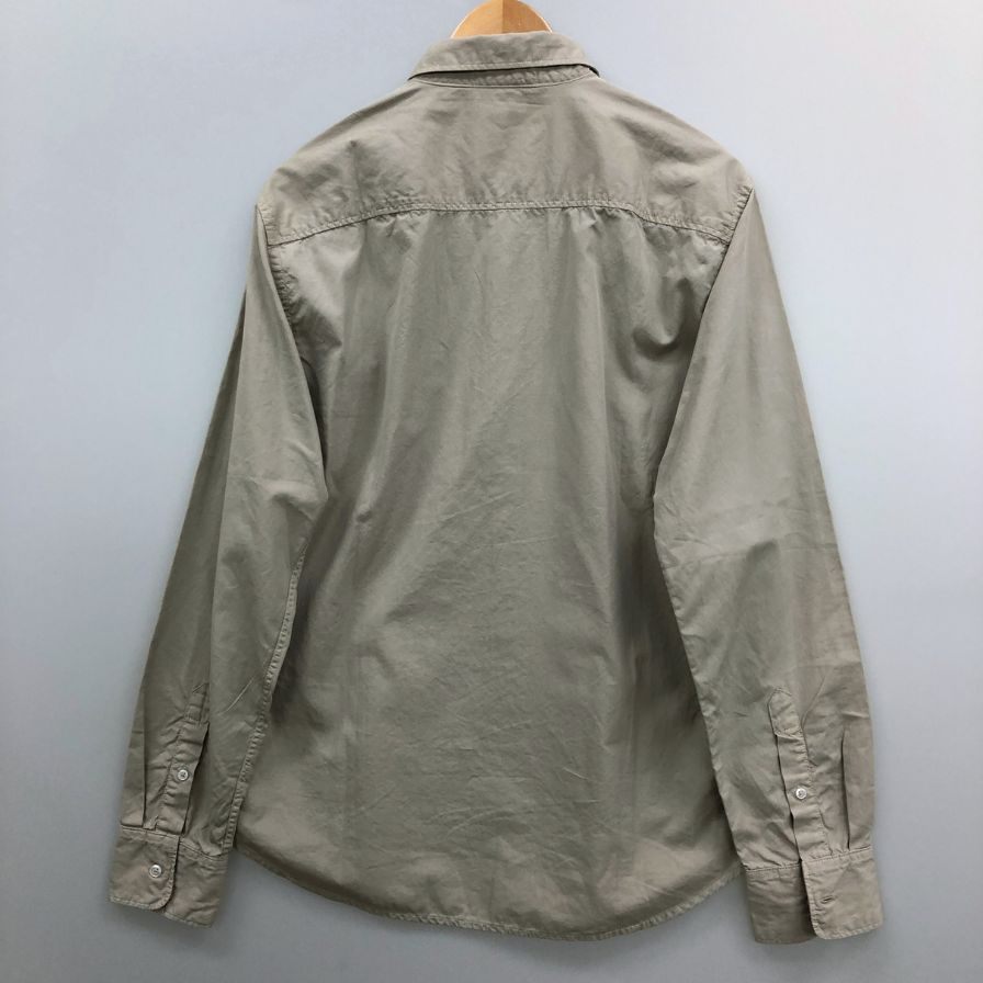 新品同様◆セーブカーキユナイテッド ワークシャツ ベージュ系 Mサイズ SAVE KHAKI UNITED 【AFB1】