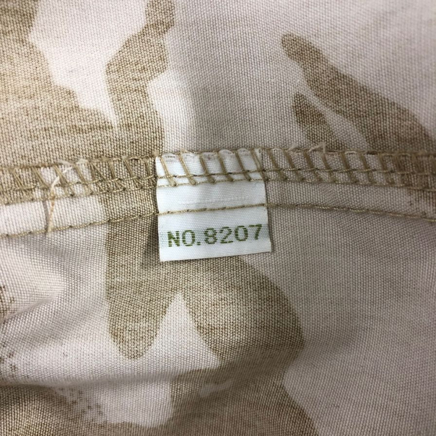 美品◆イギリス軍 コンバットスモックジャケット カモフラ柄 メンズ サイズ170/104 ベージュ系 【AFA9】