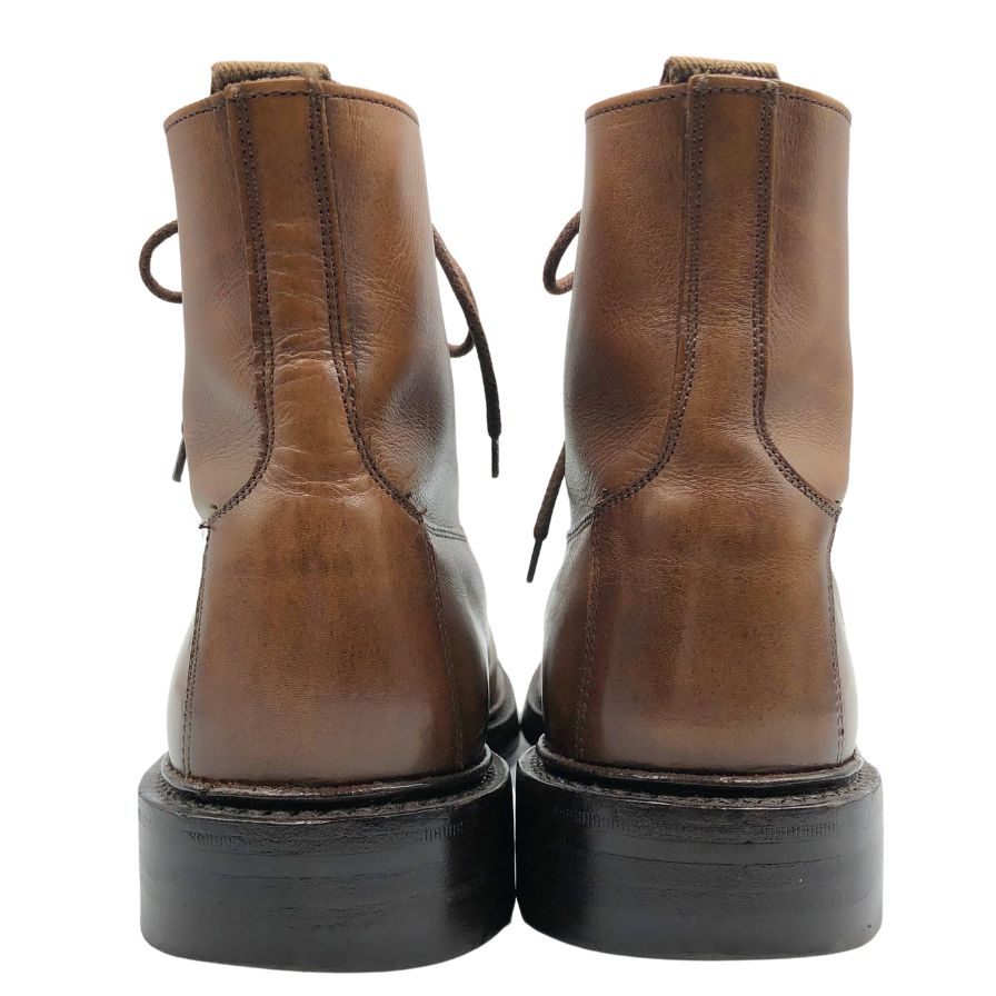 トリッカーズ カントリーブーツ M2904 ブラウン 6ハーフ メンズ レースアップ 革靴 Tricker’s ブーツ 約24.5cm【LA】【中古】