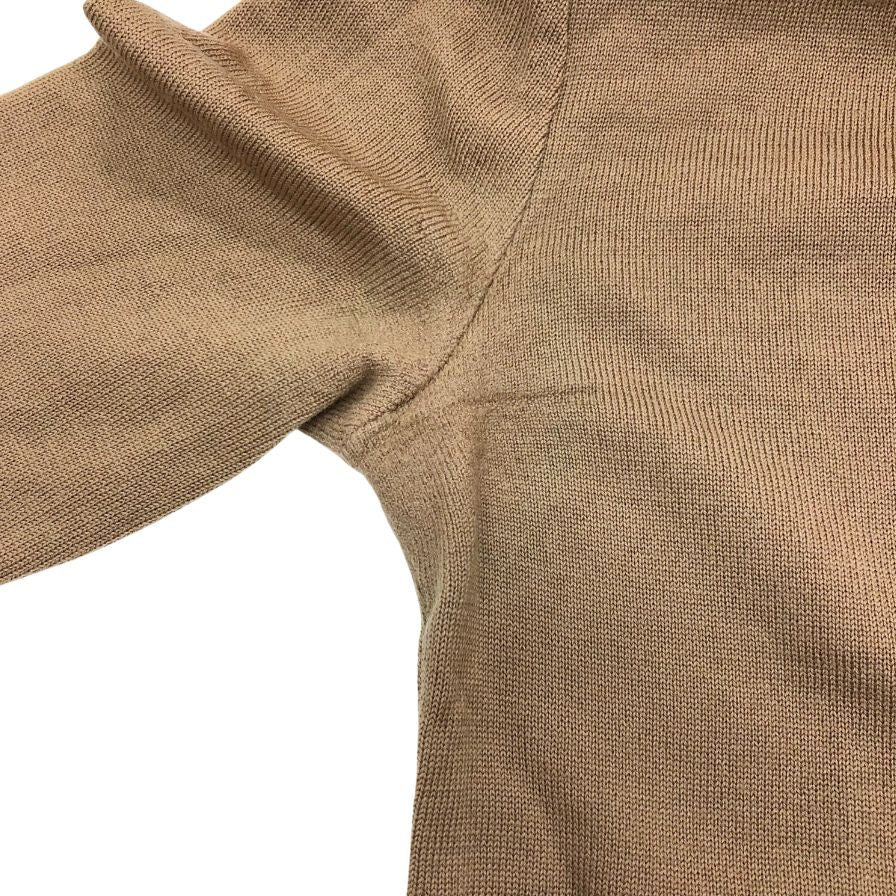 中古◆ヴァレンティノ タートルネック ウール ニット レディース ブラウン サイズ38 VALENTINO GARAVANI 【AFB41】
