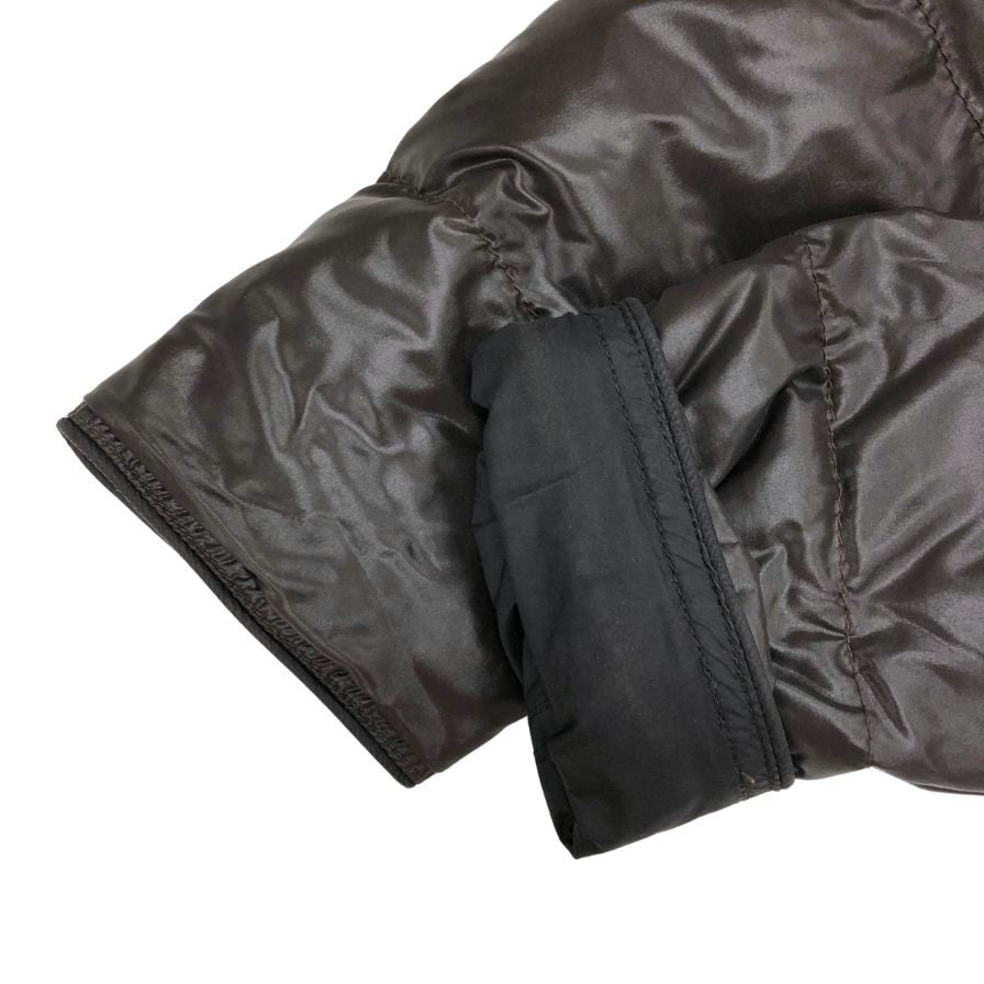 中古◆モンクレール ダウンジャケット ハリウッド ブラウン サイズ0 メンズ MONCLER HOLLYWOOD 【AFA18】