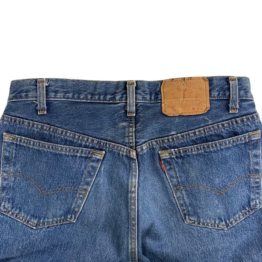 リーバイス デニム 501 90年代 USA製 ボタン裏520 インディゴ メンズ サイズ W34 L32 LEVI’S 【AFB48】