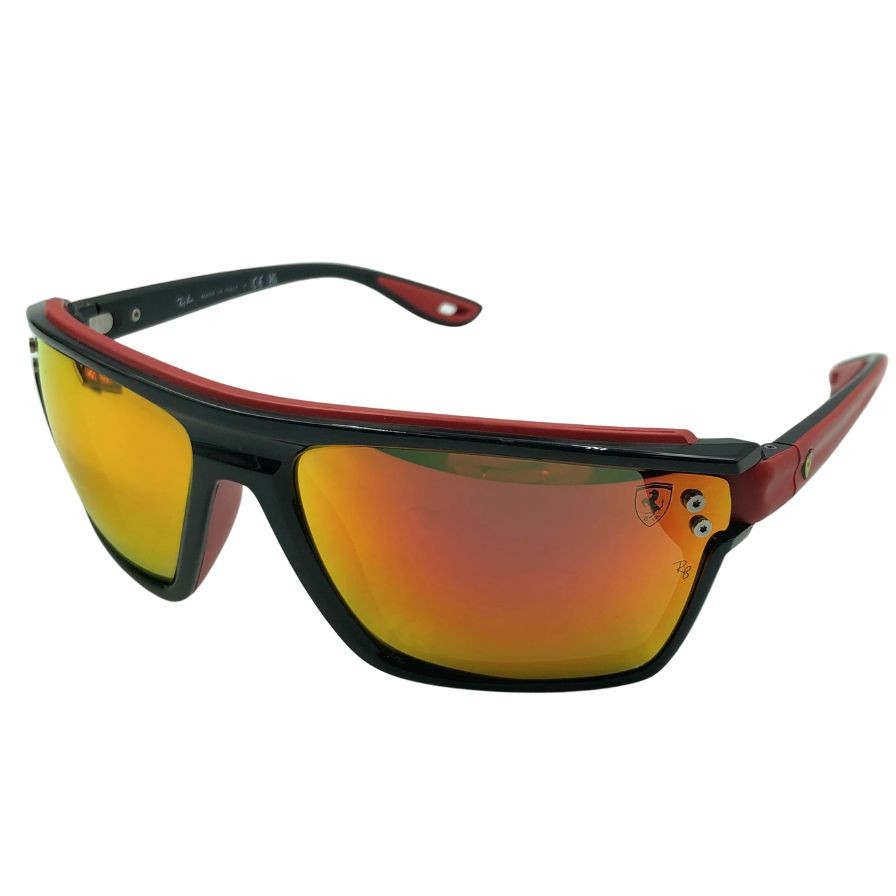 レイバン フェラーリ サングラス カラーレンズ RB4370 レッド Ferrari RayBan【AFI4】
