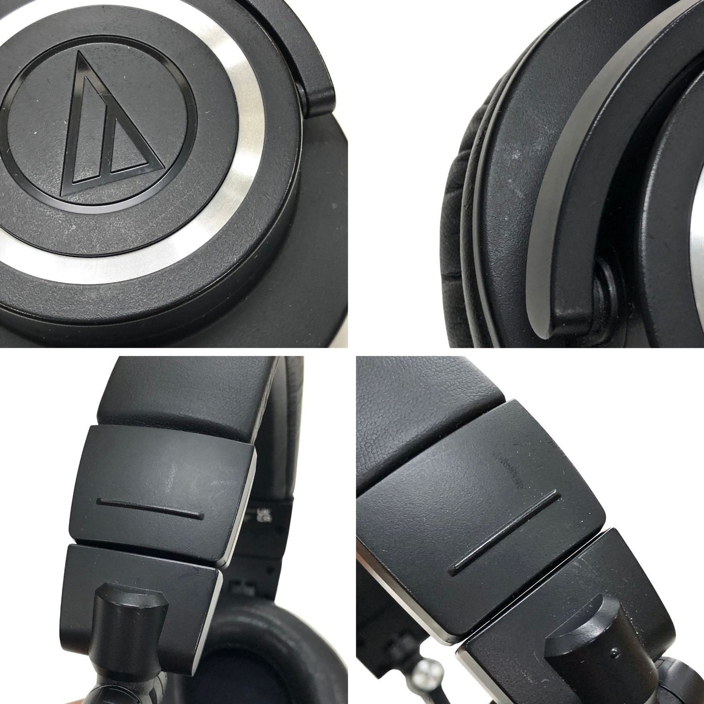 オーディオテクニカ ワイヤレスヘッドフォン ATH-M50xBT2 Bluetooth ブラック×シルバー AUDIO TECHNICA【AFI28】【中古】