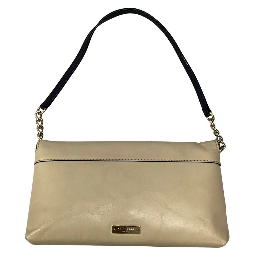 ケイトスペード ショルダーバッグ レザー アイボリー シルバー金具 レディース kate spade【AFE9】